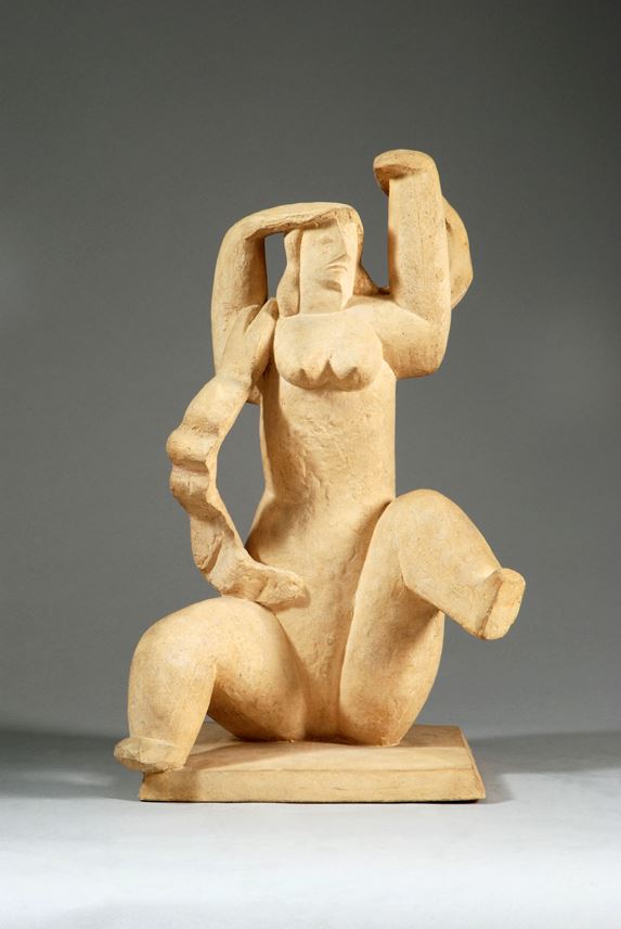 Henri LAURENS - Femme aux bras levés (1930) | MasterArt